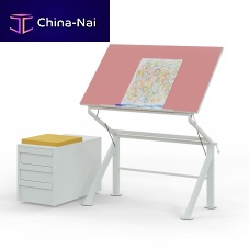 Free-standing desk ZIPPOcontemporarysteelstraight