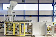 Automatic filling line bagpowderpackaging machine
