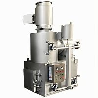 Industrial waste incinerator intermittent