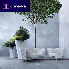 Original design armchair CANISSE fabriclow-density polyethylene (LDPE)100% recyclable