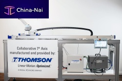 Colaborative robot linear unit Movotrak CTUbelt-drivenwith servo-motorprecision