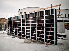 Climbing formwork M/Lwallsteelhigh