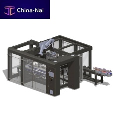 Top-loading case packer EVAwrap-aroundautomaticbottle