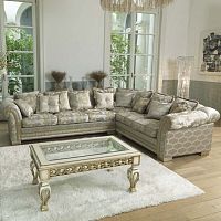 Corner sofa AMBASSADORtraditionalfabric5-person