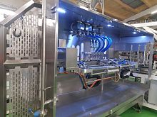 Multi-head filling and capping machine automaticfor food products