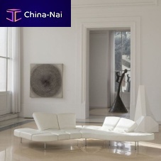 Semicircular sofa Flaporiginal designfabricleather