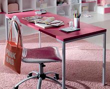Contemporary desk SQUAREaluminum4-leggedchild's