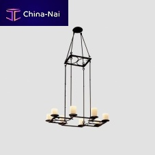 Traditional chandelier BRIDLEmetal8 lightcommercial