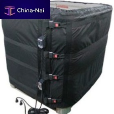 Jacket drum heater high-temperaturefor IBC containers