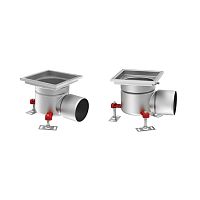 Stainless steel floor drain GULLY SYSTEMSbathroomfor industrial applicationsgrated