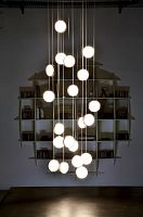 Contemporary chandelier DND: TWENTYaluminumLED