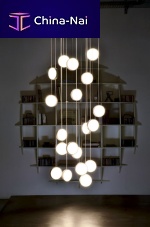 Contemporary chandelier DND: TWENTYaluminumLED