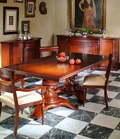 Traditional table 714-3Zwoodenrectangular