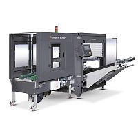 Automatic cardboard box/case erector F2000 + GEM B620 GPadhesive tapepneumatic