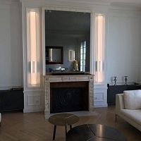 Contemporary wall light MIR � Mindoorsteellinear