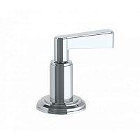 Bathtub shut-off valve AIL24countertopchromed metalbathroom