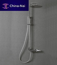 Mechanical shower column KROMOSwith hand shower