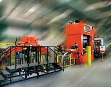 Mechanical press hydraulicdrawingblanking