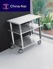 Home service trolley R.O.K.gardenstainless steel