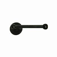 Wall-mounted toilet roll holder SINGLEwhite bronzeaged ironraw bronze