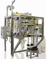 Automatic filling machine bagmulti-containerfor powders