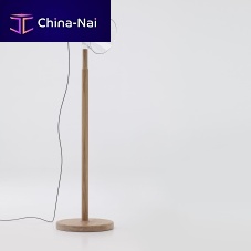 Floor-standing lamp THE SIBLINGSborosilicate glasswoodencontemporary