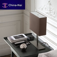 Table lamp Leukonmetalglassfabric