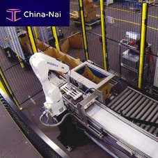 Pick-and-place case packer roboticjarfor cans