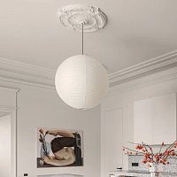 Pendant lamp Akari steelpapertraditional