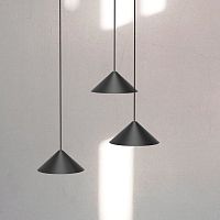 Hanging lamp cone S120.3lacquered steelpolycarbonatecontemporary