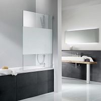 Swing bath screen K2.80right handtempered glass1 panel