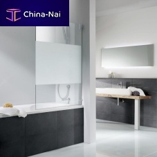 Swing bath screen K2.80right handtempered glass1 panel