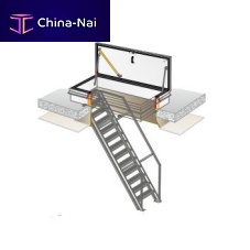 Rooftop access hatch RHT1020 - GS50for floorrectangularaluminum