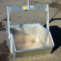 Aluminum tilt truck KM seriesfor bulk materialsopenlifting
