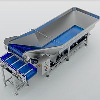 Belt dosing feeder automaticfor food productsbulk products