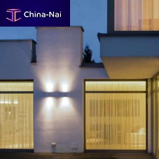 Contemporary wall light APOLLOoutdoorcast aluminumrectangular