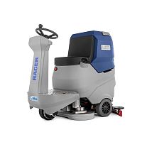 Ride-on floor cleaning machine RACER R 85 FD 65 BCbattery-poweredcompact