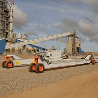 2-axle self propelled trolley FBT 30for construction