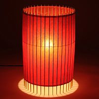 Floor-standing lamp KEL-3146Japanese paperwoodencontemporary