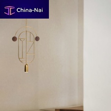 Pendant lamp DOTSmetalwoodencontemporary