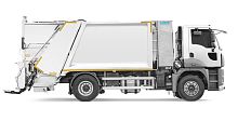 Rear-loader waste collection vehicle RCV