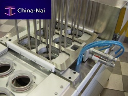 Cup feeding unit for traysautomatic