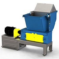 Primary shredder Uni-Shear® SR400single-shaftfor woodpaper