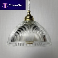 Pendant lamp HALIFAXglassindustrial stylecorded