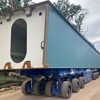 Diesel self-propelled trailer IL200MESmore than 6 axlesfor heavy loadslifting