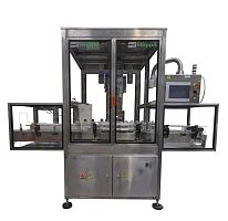 Rotating screw-capping machine EB7000twin-headautomaticfor caps