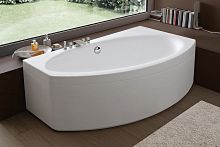 Corner bathtub SURI 175free-standinghydromassageacrylic