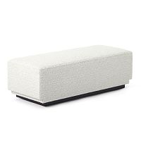 Contemporary bench TOWNHOUSEfabricwithout backrestwithout armrests