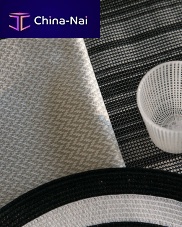 Upholstery fabric TOUCHplainpolyesterfor outdoor use