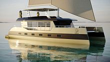 Catamaran motor yacht 66cruisingclassicdive